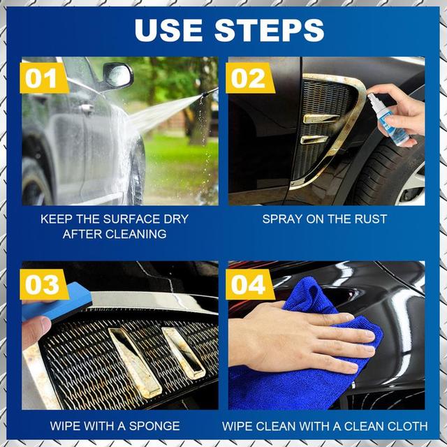 Car Iron Remover Spray Iron Remover Car Detailing Iron Remover Multi-use Car  Care Product For Stopping Rust And Preventing - AliExpress